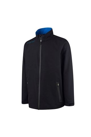 Picture of Island Green Men's Waterproof Stretch Jacket - Black / Turquoise