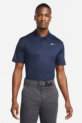 Nike Golf zns Men's Dri-Fit Victory Solid Polo Shirt - Obsidian 451 ...