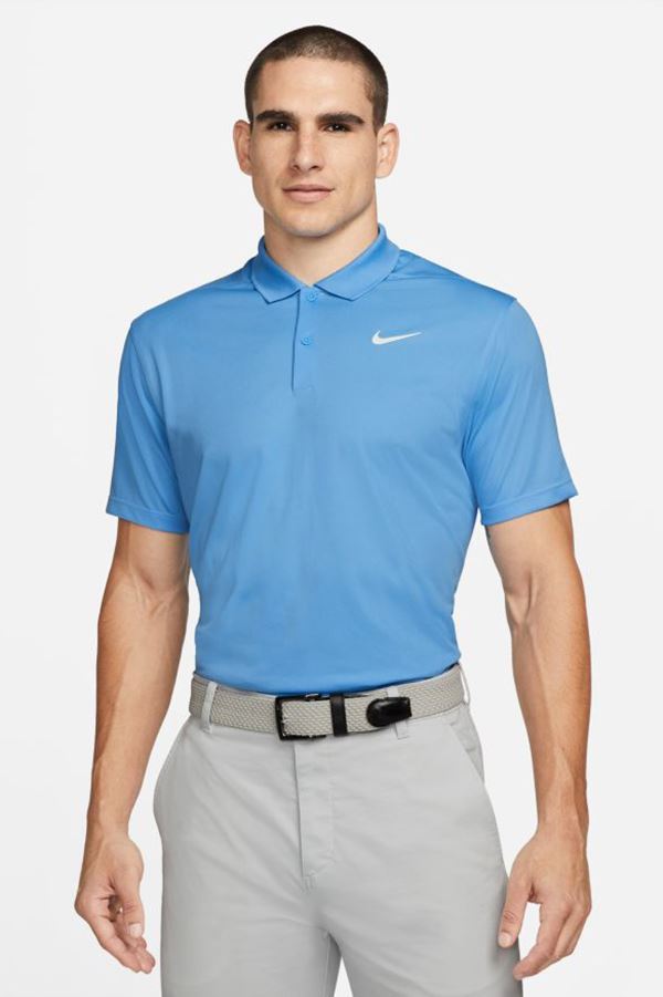 Nike Golf Dri-Fit Victory Solid Shirt - University Blue 412 - DH0822