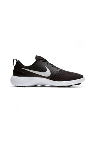 Picture of Nike zns Golf Junior Roshe G Golf Shoes - Black / Metallic White / White