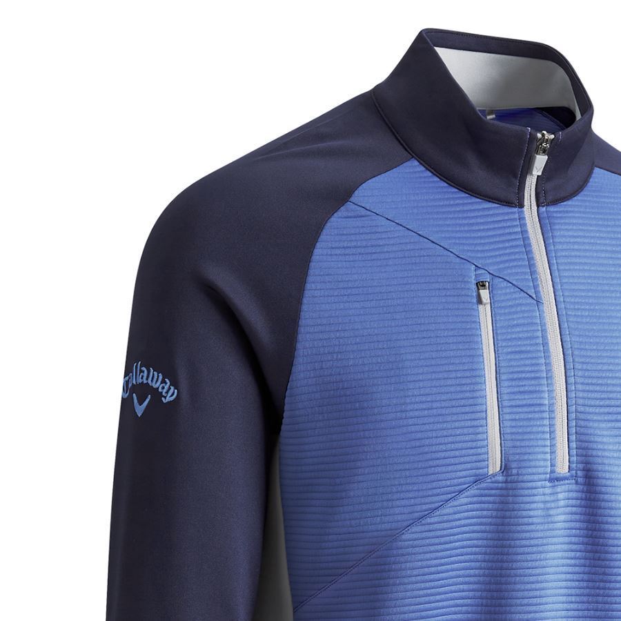 Picture of Callaway zns Men's Blocked Ottoman Fleece - Moody 473