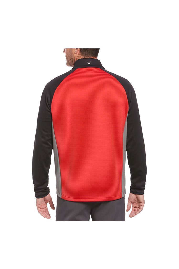 Picture of Callaway zns Men's Blocked Ottoman Fleece - True Red 609