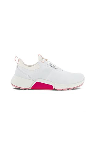 Show details for Ecco Women's Biom H4 Golf Shoes - White / Silver / Pink