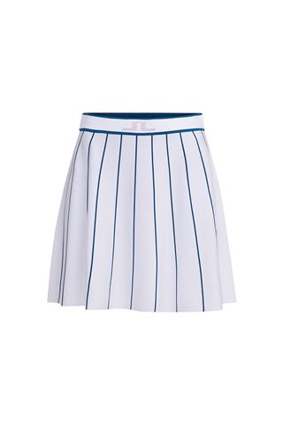 Picture of J.Lindeberg Ladies Bay Knitted Golf Skirt - White 0000