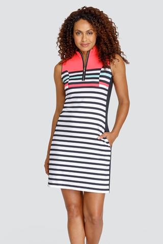 Picture of Tail zns Ladies Soleil Sleeveless Mock Neck Golf Dress - Offset Dress