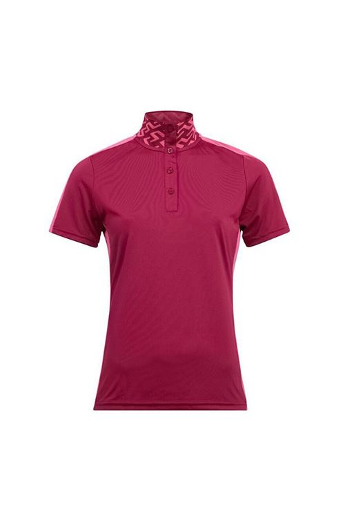 J.Lindeberg Ladies Pip Golf Polo Shirt - Anemone Q252 -