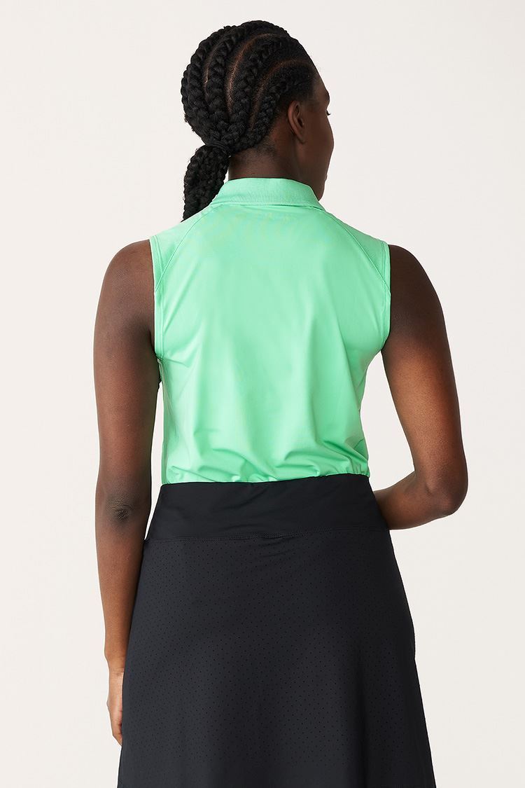 Picture of Rohnisch zns  Ladies Rumi Sleeveless Polo Shirt - Spring Bud