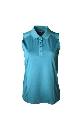 Picture of Rohnisch Ladies Rumi Sleeveless Polo Shirt - Deep Teal