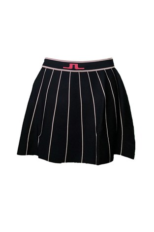 Show details for J.Lindeberg Ladies Bay Knitted Golf Skirt - JL Navy 6855 - XS ONLY