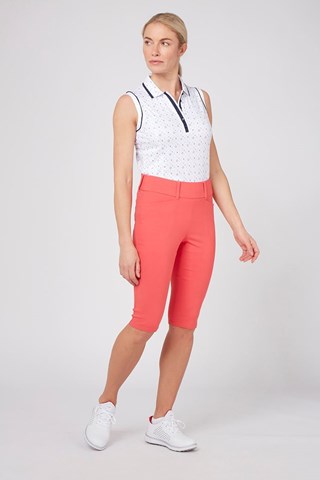 Picture of Callaway zns  Ladies Pull on City Shorts - Persimmon 830 - L Only