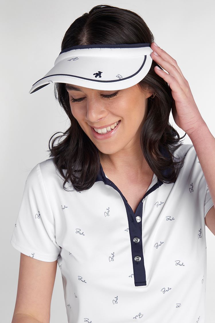 Picture of Green Lamb Ladies Katia Print Polo Shirt - Birdie