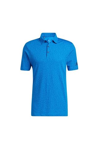 Picture of adidas Men's Abstract Print Polo Shirt - Blue Rush / Crew Navy