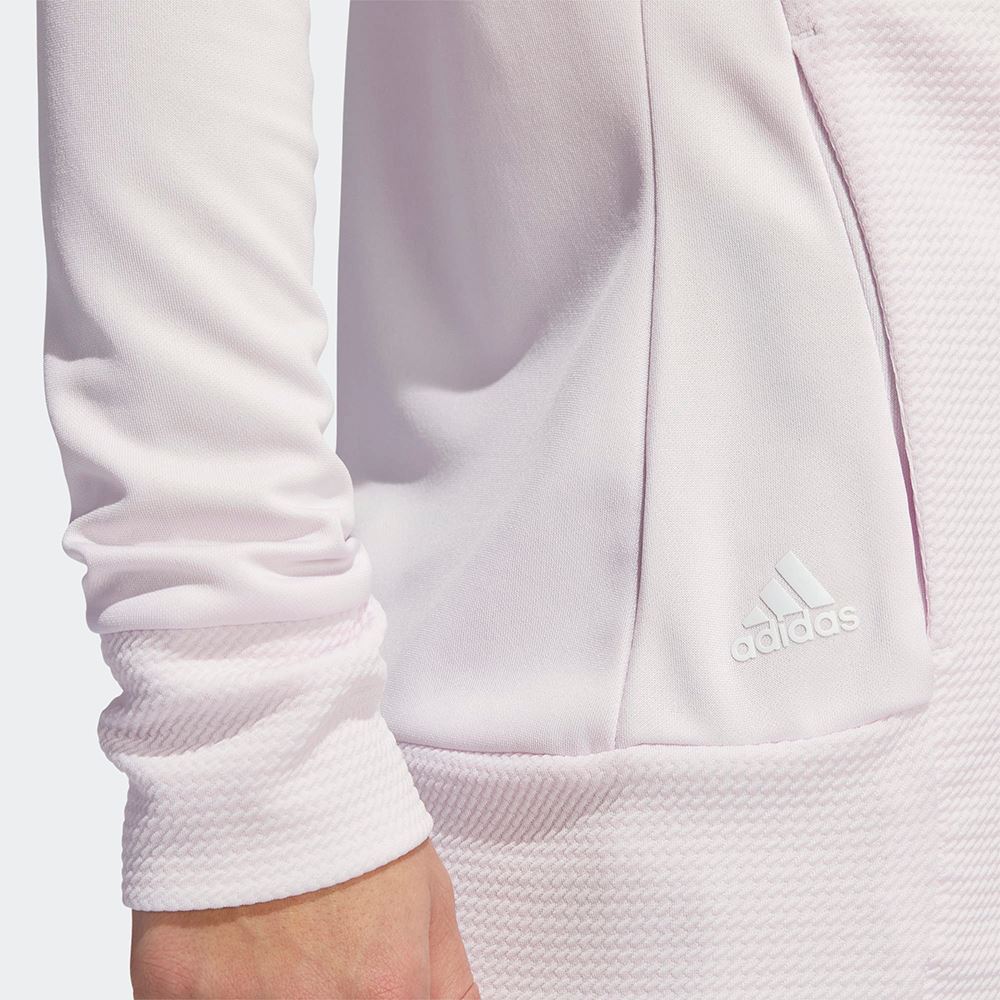 Picture of adidas zns Women's Textured Full Zip Jacket - Almost Pink