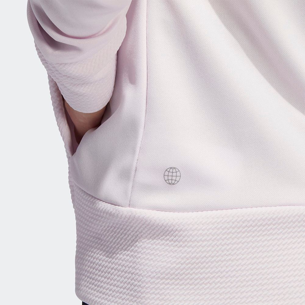 Picture of adidas zns Women's Textured Full Zip Jacket - Almost Pink
