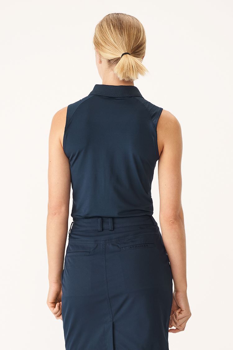 Picture of Rohnisch Ladies Rumi Sleeveless Polo Shirt - Navy
