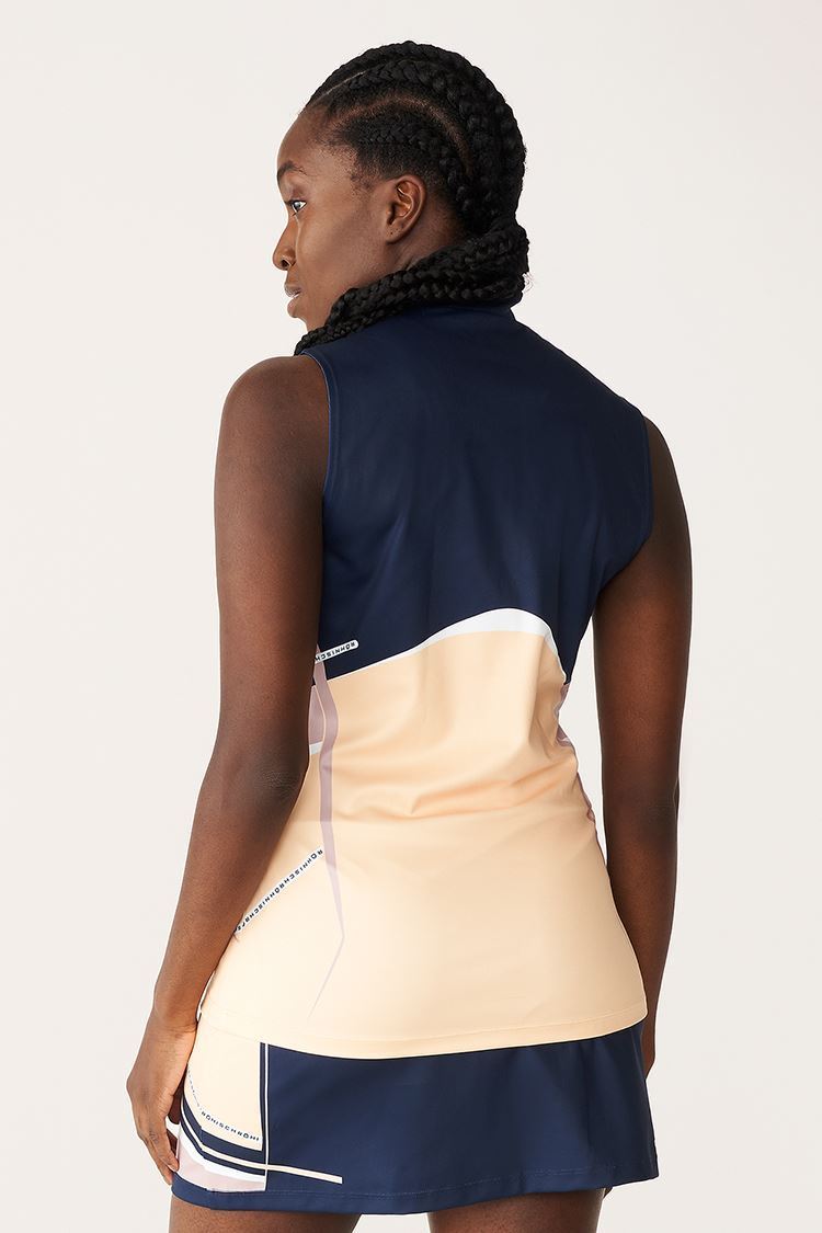 Picture of Rohnisch Ladies Sprint Sleeveless Top - Navy