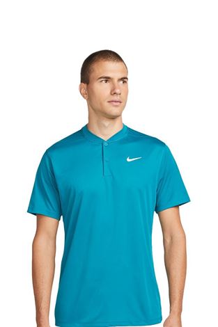 Show details for Nike Golf Men's Dri-Fit Victory Blade Polo Shirt - Bright Spruce