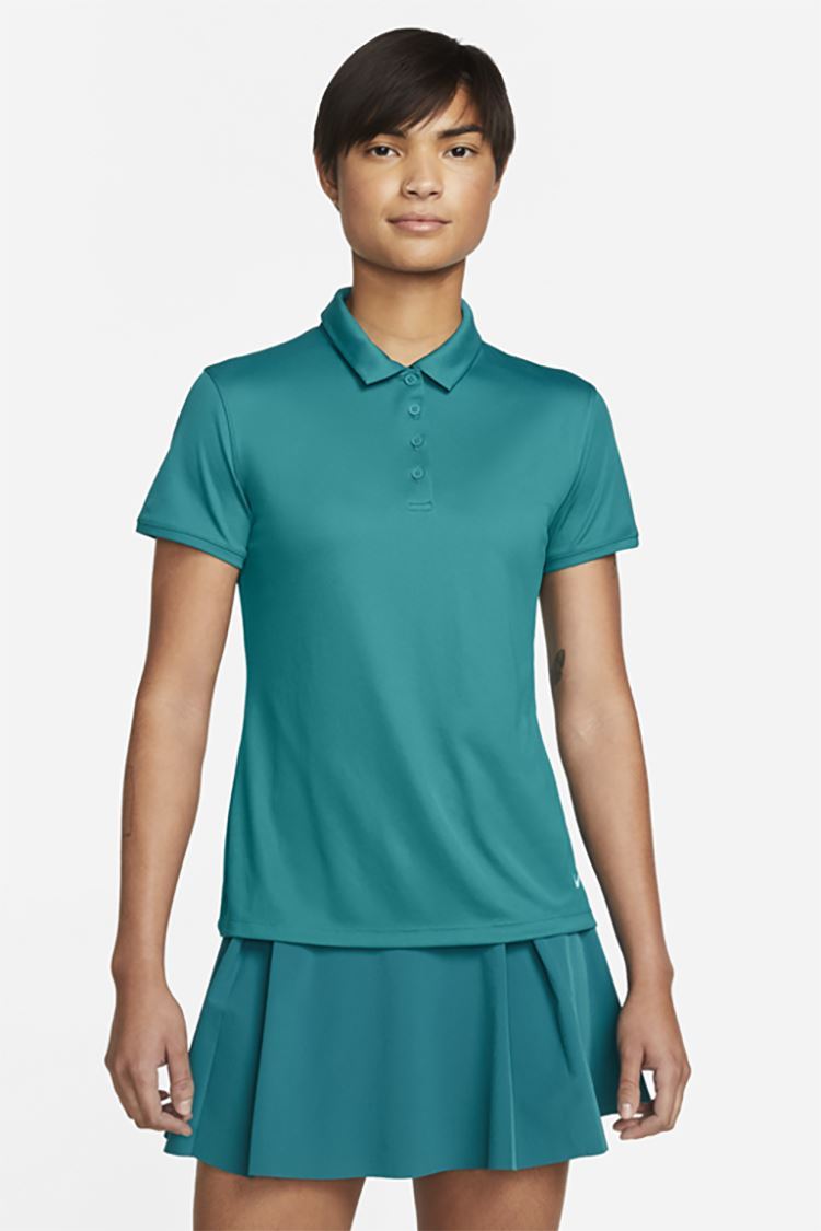 Nike Women's Dri-Fit Victory Golf Polo Shirt - Bright Spruce 367 - DH2309
