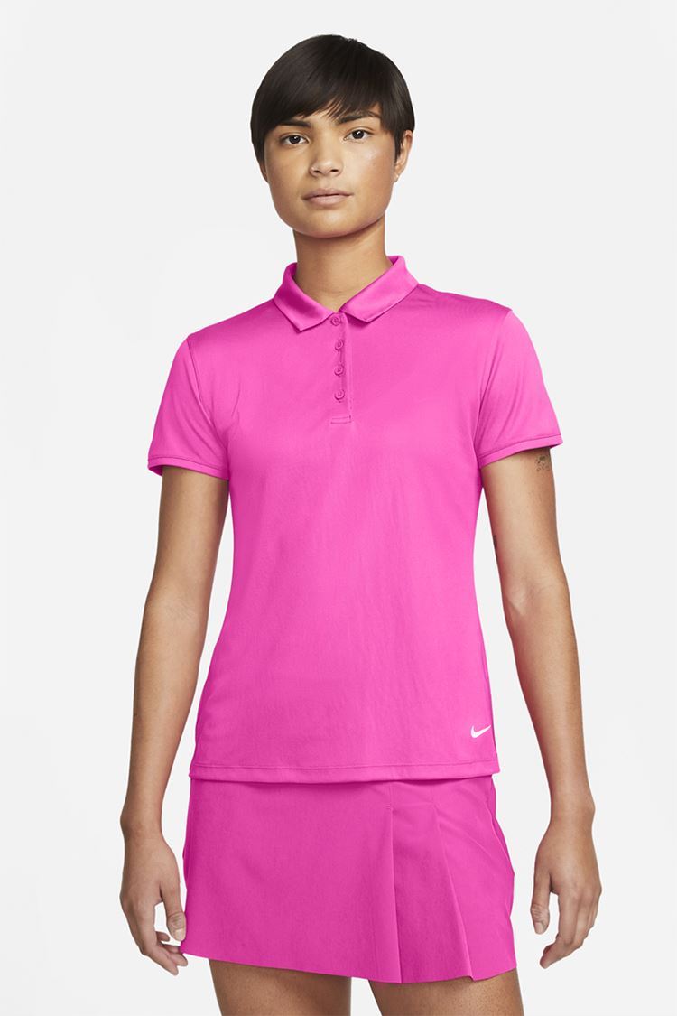 Picture of Nike zns  Women's Dri-Fit Victory Polo Shirt - Active Pink