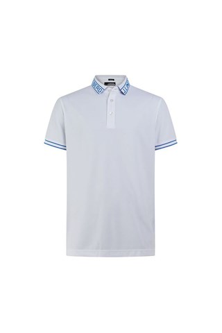Picture of J.Lindeberg zns Men's Austin Regular Golf Polo Shirt - White 0000