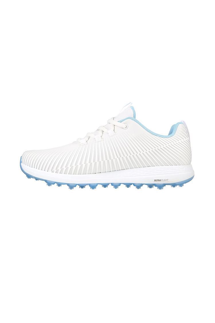 Skechers Women's Go Golf Max Swing Golf Shoes - White / Blue - 123021