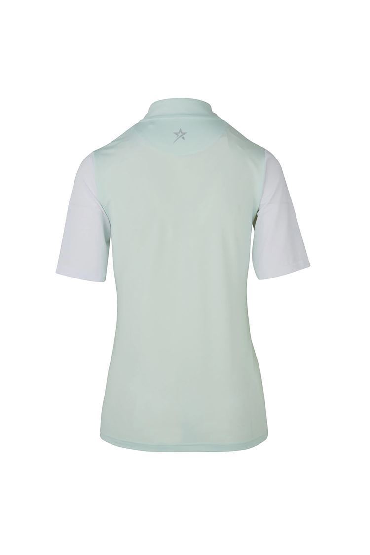 Picture of Swing out Sister Ladies Therese Cap Sleeve Top - Neon Mint