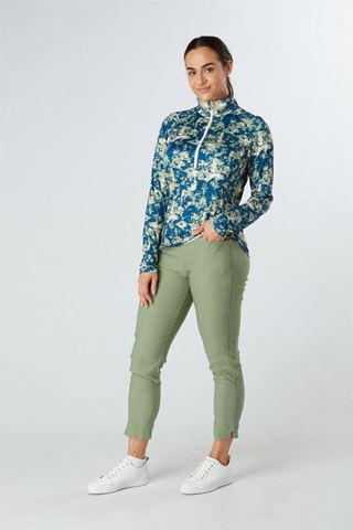 Picture of Swing out Sister zns Ladies Danielle 7/8th Trousers - Oli Green