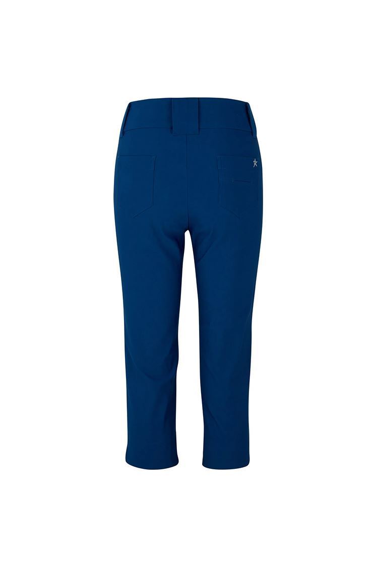 Picture of Swing out Sister Ladies Estelle Pull On Capri - Atlantic Blue