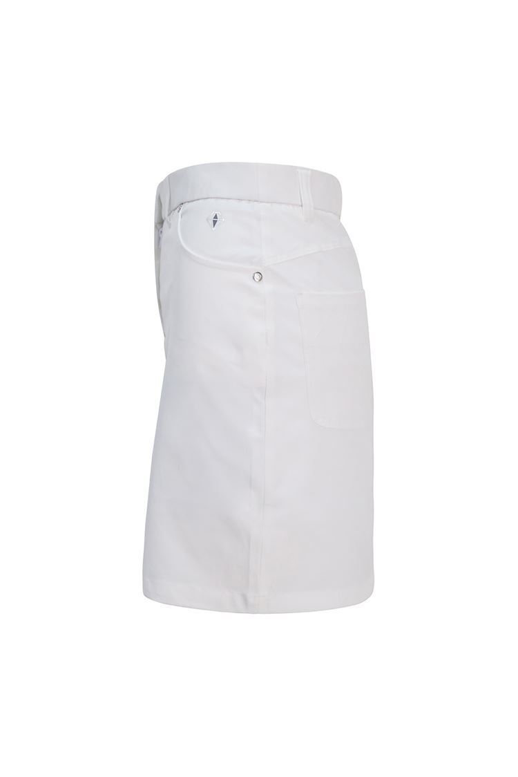 Picture of Pure Golf zns Ladies Calm Skort - 50cm - White UK8 Only