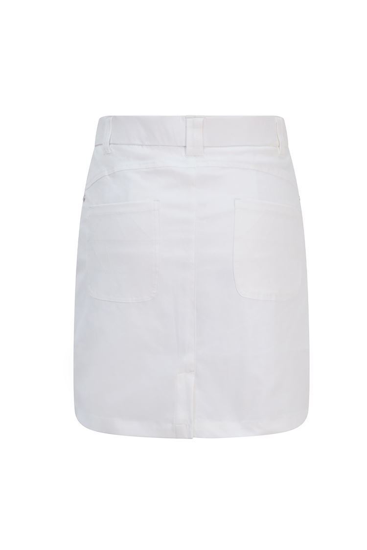 Picture of Pure Golf zns Ladies Calm Skort - 50cm - White UK8 Only