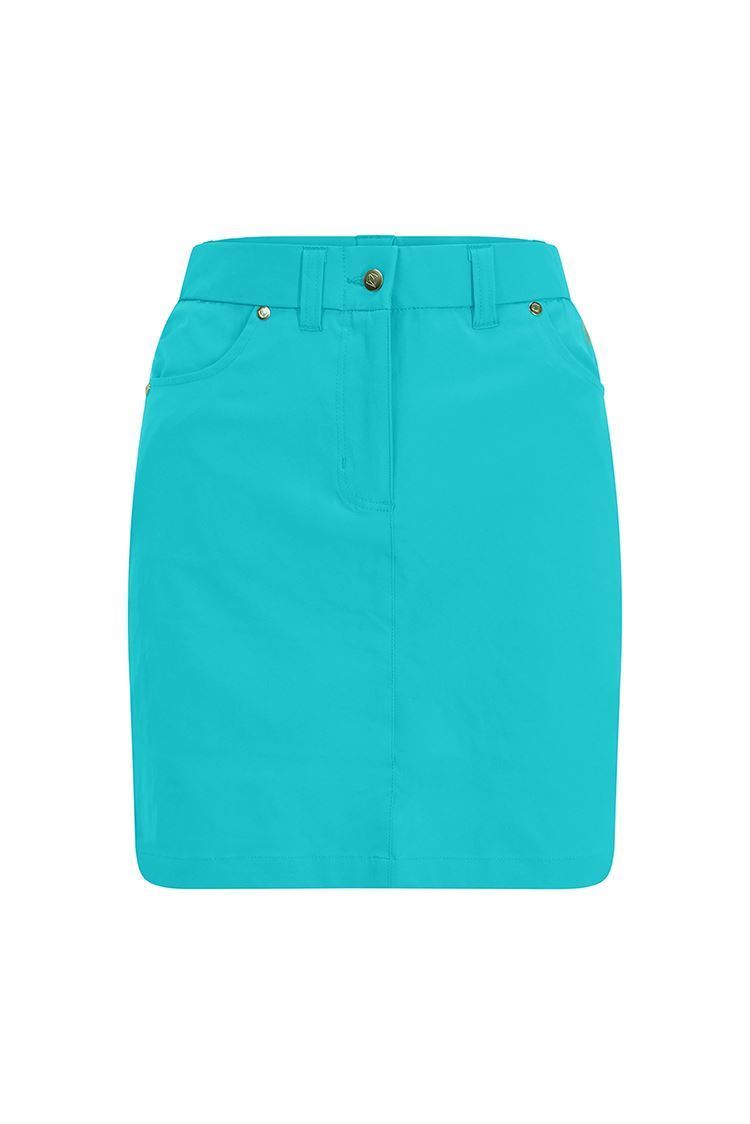 Picture of Pure Golf Ladies Calm Skort - 50cm - Ocean Blue