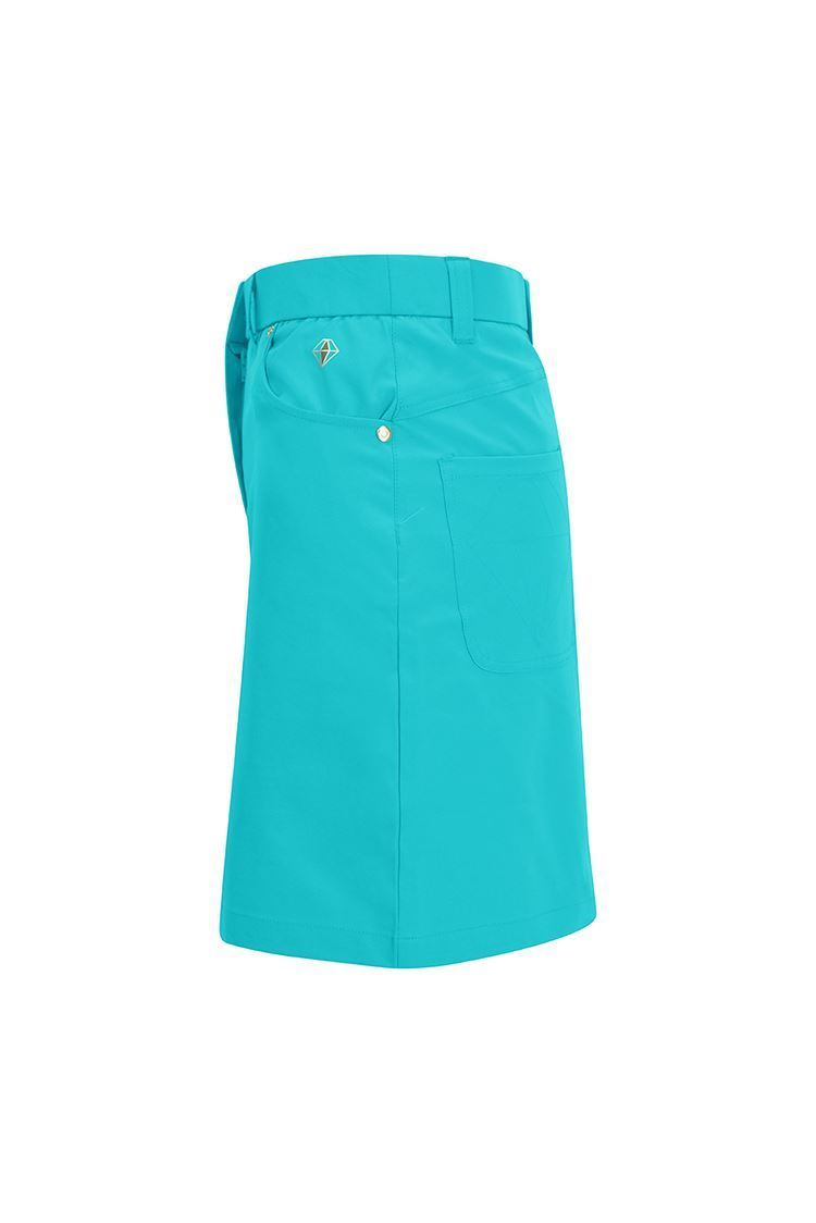 Picture of Pure Golf Ladies Calm Skort - 50cm - Ocean Blue