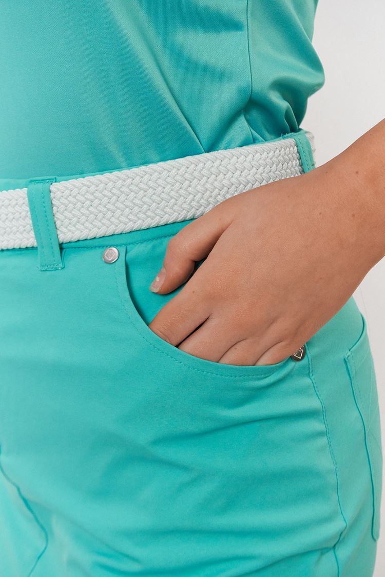 Picture of Pure Golf Ladies Calm Skort - 50cm - Ocean Blue