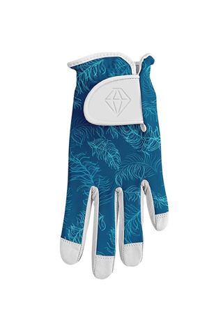 Picture of Pure Golf zns Ladies Alisa Cabretta Leather Lycra Comfort Stretch Glove - Feather Blue