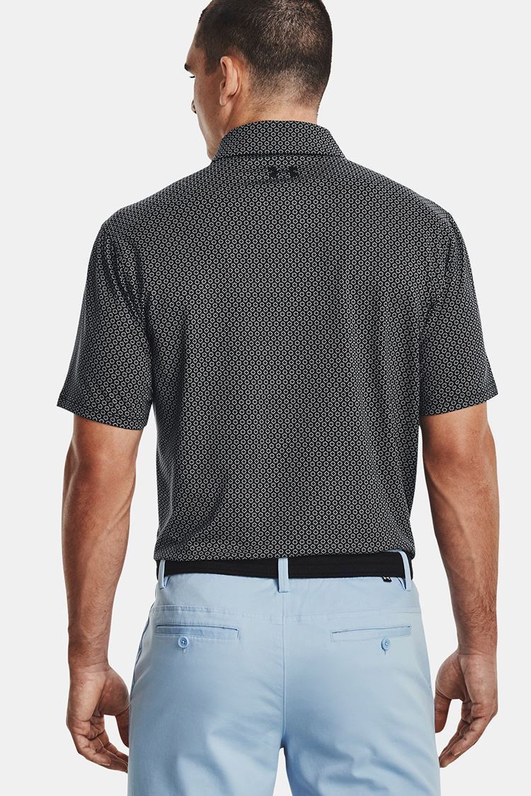 Picture of Under Armour Men's UA  T2G Printed Polo Shirt - Black 001