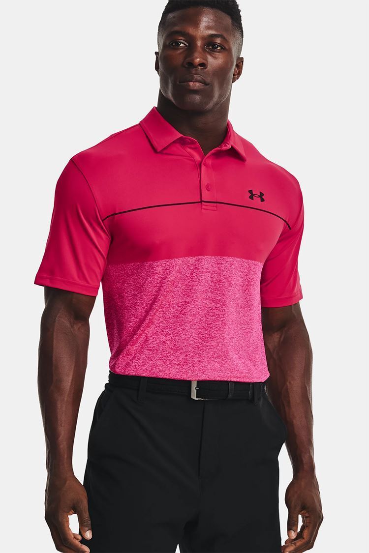 Picture of Under Armour Men's UA Playoff 2.0 Polo Shirt - Knock Out / Black 656
