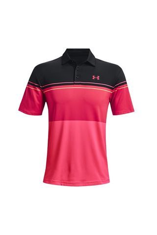 Picture of Under Armour ZNS Men's UA Playoff 2.0 Polo Shirt - Black / Knock Out 043