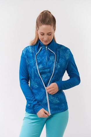 Show details for Pure Golf Ladies Breeze Jacket - Feather Blue