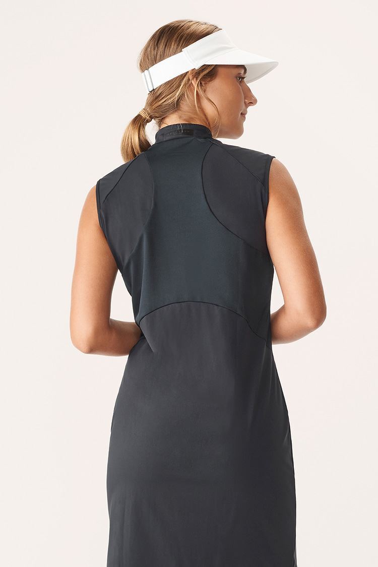 Picture of Rohnisch Ladies Sculpture Golf Dress - Black