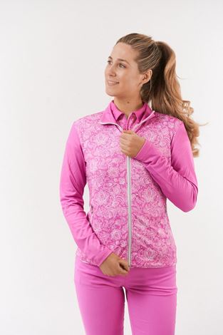 Show details for Pure Golf Ladies Breeze Jacket - Azalea Pink