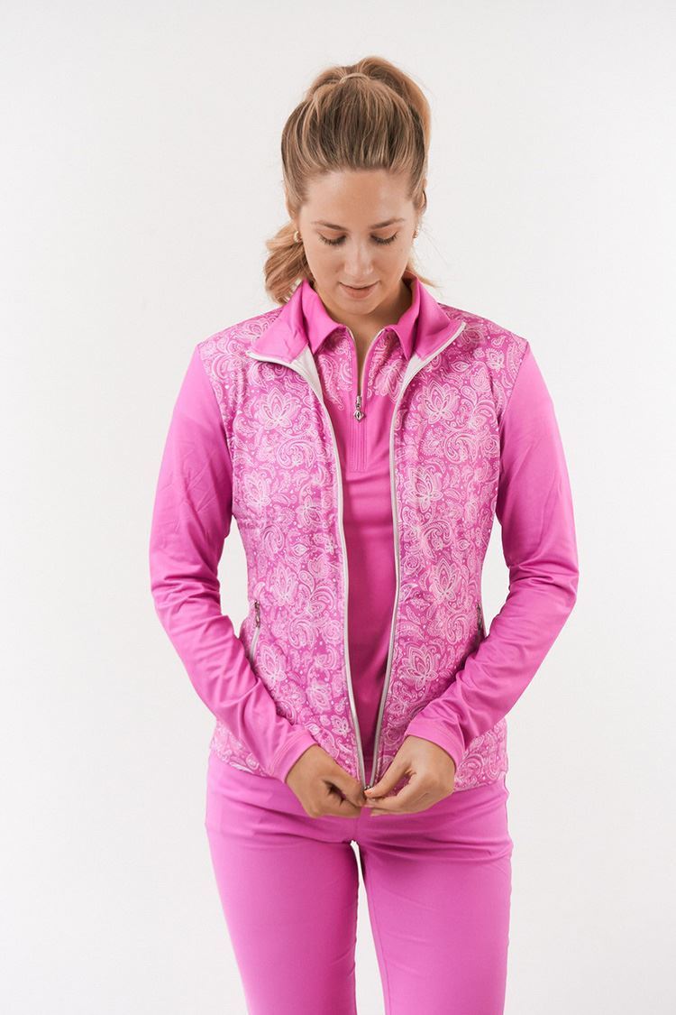 Picture of Pure Golf zns Ladies Breeze Jacket - Azalea Pink
