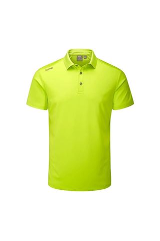 Picture of Ping zns Men's Lindum Polo Shirt - Lime