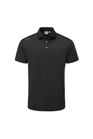Picture of Ping zns Men's Lindum Polo Shirt - Black