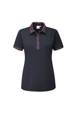 Picture of Ping Ladies Etta Polo Shirt - Navy Multi