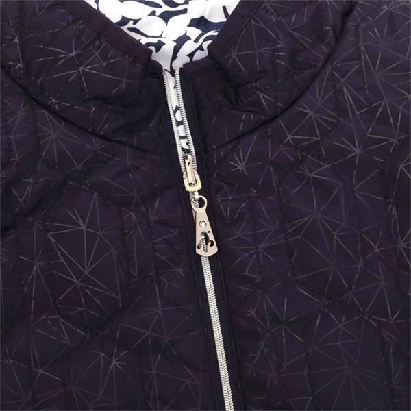 Picture of Green Lamb Ladies Kelly Reversible Gilet - Navy / Lace (UK: 10 ONLY)