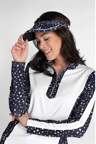 Picture of Green Lamb zns Ladies Kendall Printed Coil Visor - Night Sky