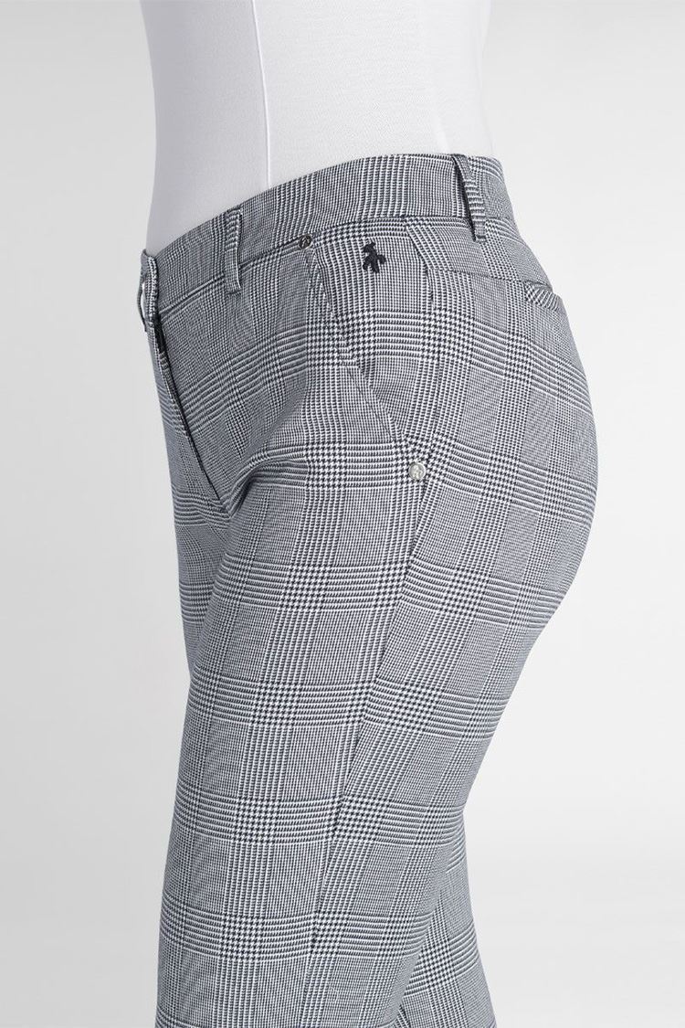 Picture of Green Lamb Ladies Kellyann Ankle Grazers - Navy / White