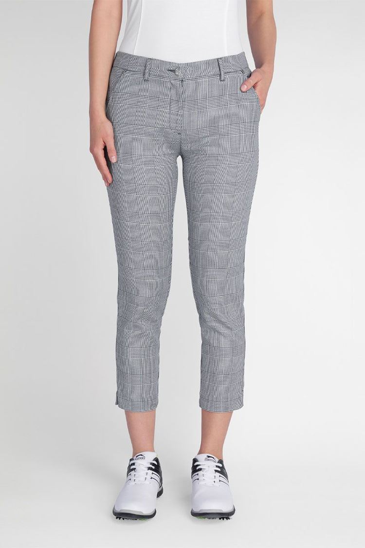 Picture of Green Lamb Ladies Kellyann Ankle Grazers - Navy / White