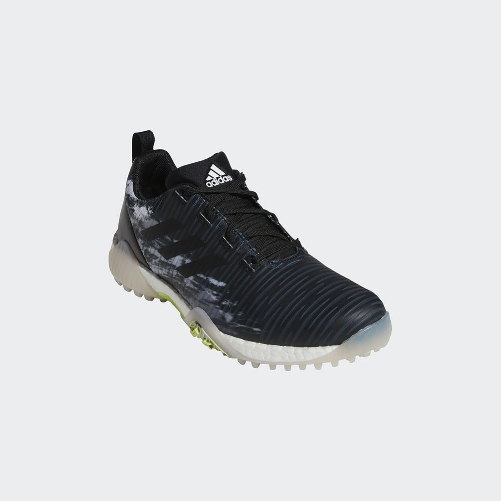 Picture of adidas zns Men's Codechaos Golf Shoes - Core Black / Core Black / Pulse Lime