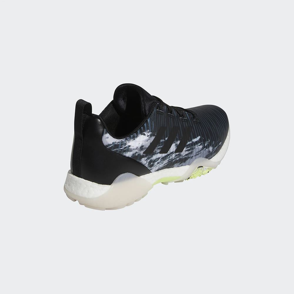 Picture of adidas zns Men's Codechaos Golf Shoes - Core Black / Core Black / Pulse Lime